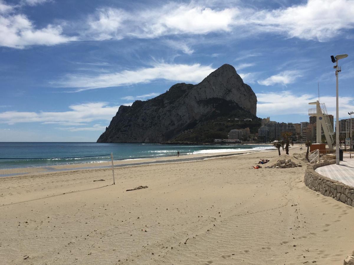 Apartamento En Calpe, Playa De La Fossa, Primera Linea, Aa المظهر الخارجي الصورة