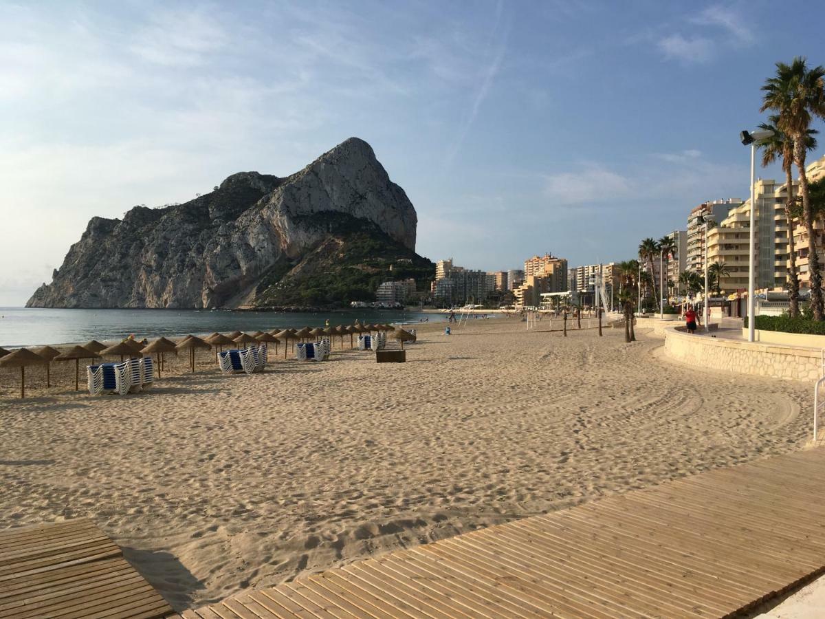 Apartamento En Calpe, Playa De La Fossa, Primera Linea, Aa المظهر الخارجي الصورة