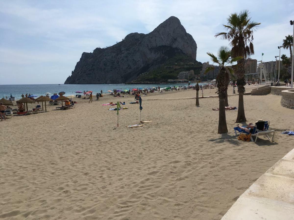 Apartamento En Calpe, Playa De La Fossa, Primera Linea, Aa المظهر الخارجي الصورة