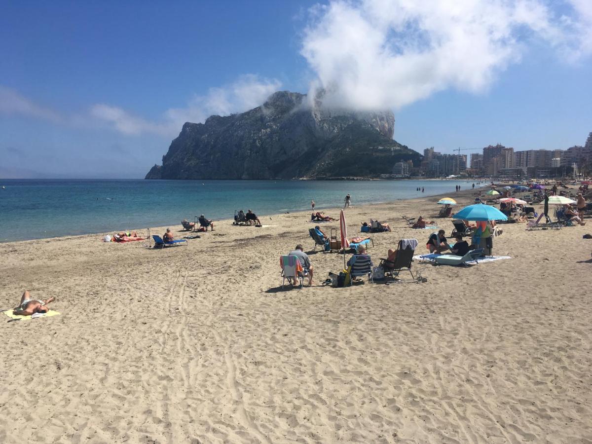 Apartamento En Calpe, Playa De La Fossa, Primera Linea, Aa المظهر الخارجي الصورة